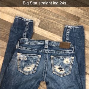 Size 24 Big Star Jeans